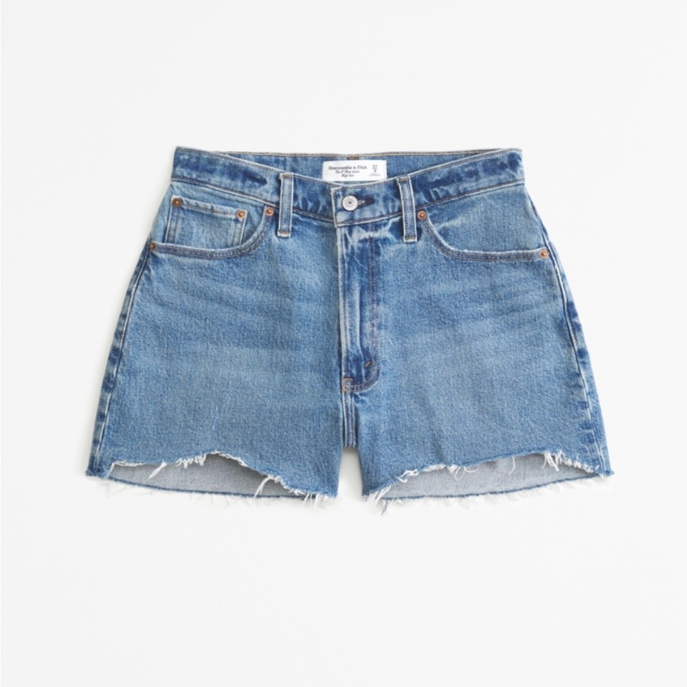 Women's Abercrombie Curve Love High Rise Shorts